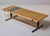 Mid-Century Italian Cocktail Table With Craquelure and Enamel Top For Sale - Image 10 of 12