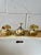 1970s Hollywood Regency Faux Marble Pedestal Sink With Matching Fixtures For Sale - Image 9 of 11