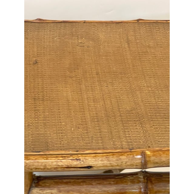 Vintage Bamboo Bench, 1970s For Sale - Image 15 of 16