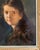 19th Century Portrait Painting of a Young Girl After Ferdinand Strauss, Giltwood Frame For Sale - Image 10 of 14