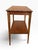 Traditional Vintage Refinished Solid Mahogany Two-Tier Side Table With Scalloped Top For Sale - Image 3 of 8