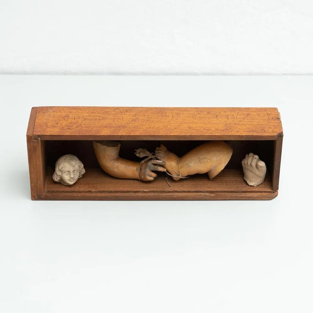 1950s Cabinet of Curiosities Sculptural Artwork, 1950s For Sale - Image 5 of 12