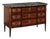 19th Century French Marble Top Commode W/Rococo Hardware For Sale