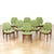 This stunning set of eight dining chairs were designed and produced by 'Elliotts of Newbury' of Berkshire, England during...