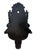 Vintage Cast Aluminum Black Wall Planter For Sale - Image 9 of 10