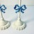 1970s Vintage French Chippendale Boho Chic Ribbon Bows Candlestick Holders - A Pair. For Sale - Image 6 of 11