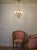 Vintage Empire Style Chandelier with Hanging Drops, 1950s For Sale - Image 10 of 11