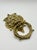 Add timeless European character to your home with this vintage Italian solid brass Gothic door knocker. Featuring a...