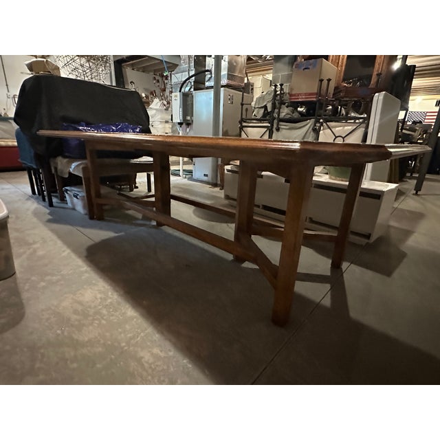 Transitional Formations Market Custom Dining Table – Handcrafted For Sale - Image 3 of 14