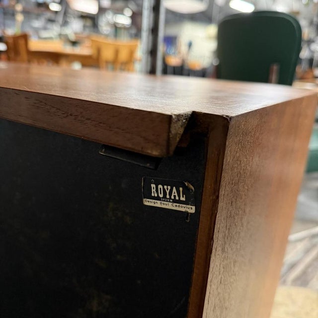 Royal System Wall System in Teak by Poul Cadovius for Cado, 1960s For Sale - Image 10 of 11