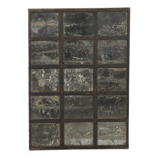 Industrial Mercury Mirror, 1800s For Sale