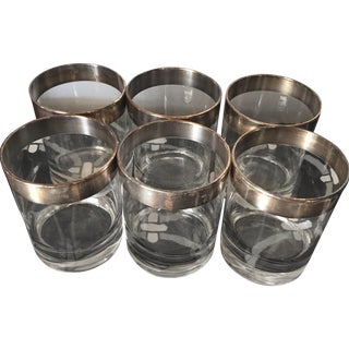 Dorothy Thorpe Style Lowball Glasses - Set of 6 For Sale