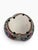 Ceramic Vintage Large Chinese Hand-Painted Famille Rose Peach-Shaped Covered Porcelain Box For Sale - Image 7 of 7