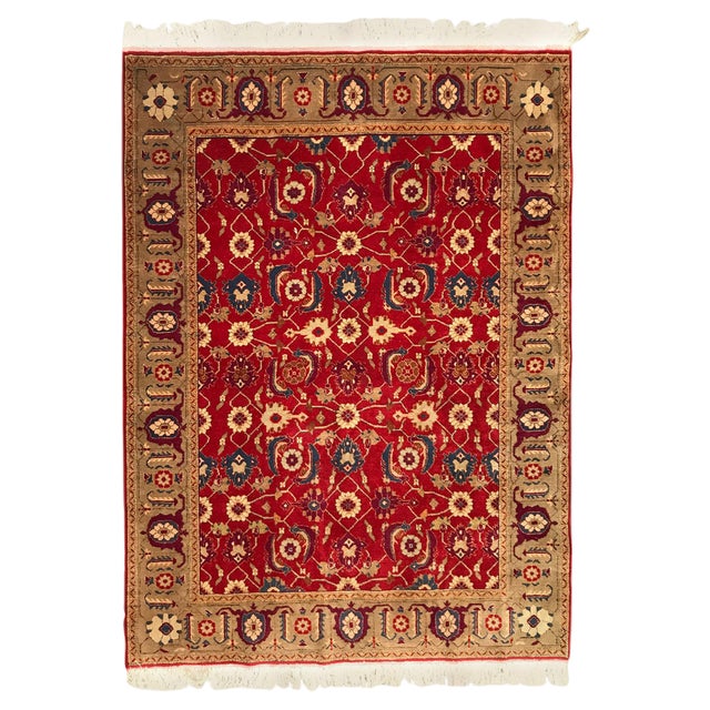 Vintage Karabagh Rug, 1980s For Sale