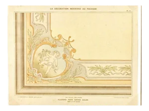 Antique Ceiling Decor, C. 1890