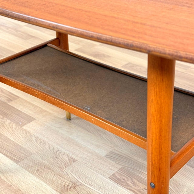 Coffee Table in Teak by Alberts Tibro, 1950s For Sale - Image 6 of 9