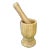 1960s Wooden Mortar and Pestle For Sale
