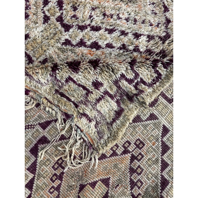 Textile Vintage Moroccan Berber Wool Rug, 1990s For Sale - Image 7 of 10