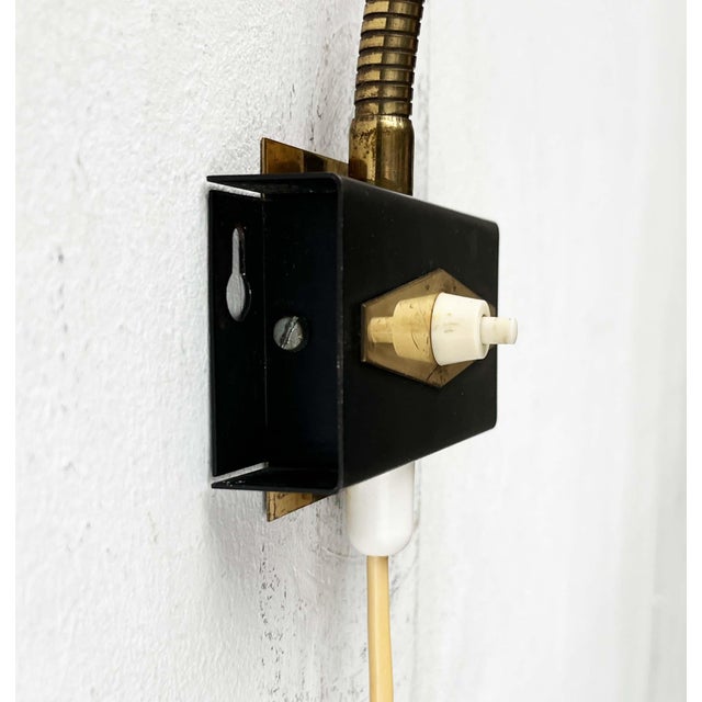 Mid-Century Modern Gooseneck Wall Lamp from Aris, Finland, 1950s For Sale - Image 16 of 18