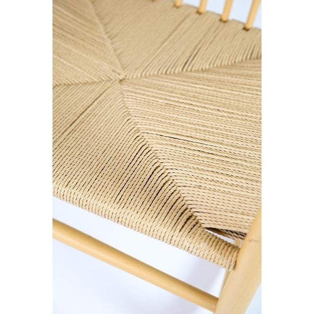 Model J16 Rocking Chair in Beech by Hans J. Wegner for FDB, 1980s For Sale - Image 3 of 9