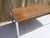 Office furniture set comprising a desk with two compartmentalized drawers mounted on four chrome legs; a chest of drawers...