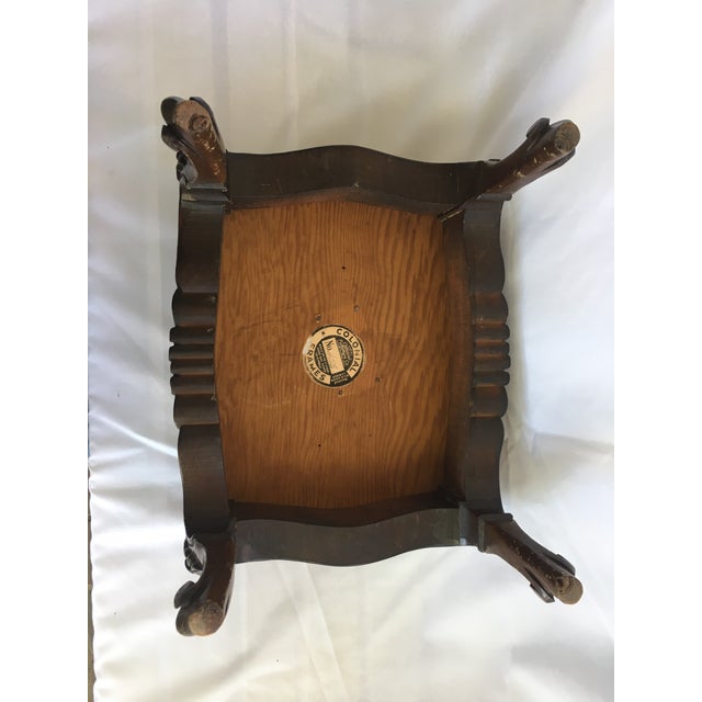 Antique Colonial Furniture Co Footstool Chairish