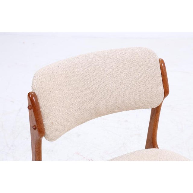 Wood Mid-Century Danish Teak Model 49 Chairs by Erik Buch for Od Møbler, Set of 4 For Sale - Image 7 of 14