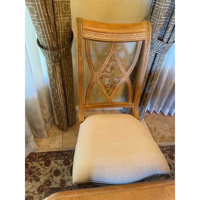 Bernhardt Bernhardt Dining Table With 6 Chairs For Sale - Image 4 of 12