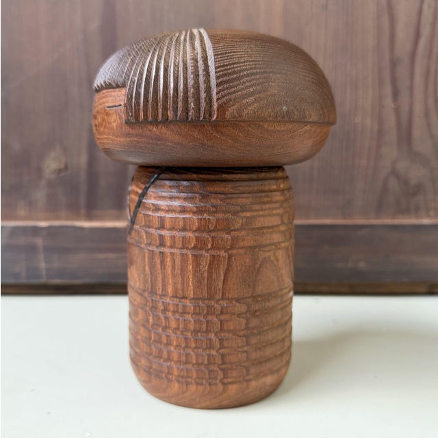 Vintage Sōsaku Kokeshi Shimoyo by Murakami Ken-Ichi, 1960s For Sale - Image 4 of 10