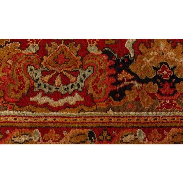 Antique English Axminster Rug For Sale - Image 4 of 9