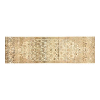 Vintage Turkish Anatolian Hand Knotted Wool Rug, 2'7"x9'5" For Sale