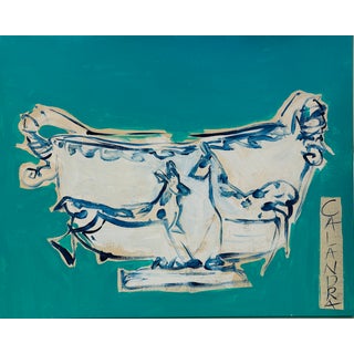 Frolic, Original Painting by Amy Calandra For Sale