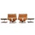 Beige Pair of Mid Century Housemaster Lounge Chairs Attributed to G Plan For Sale - Image 8 of 18