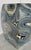 Port 68 Ports 68 Modern Blue Malachite Artic Porcelain Stool/Side Table For Sale - Image 4 of 4
