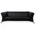 322 3-Seater Sofa in Black Leather from Rolf Benz For Sale - Image 11 of 11