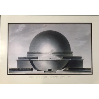 Cenotaph à Newton Poster by Étienne-Louis Boullée, 1784 For Sale