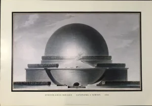 Cenotaph à Newton Poster by Étienne-Louis Boullée, 1784