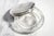 Stunning Large Antique Crystal Powder Jar Sterling Silver Lid Floral Cut Glass Edwardian Vanity Box For Sale - Image 11 of 16