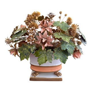 Jane Hutcheson for Gorham Enamel Flowers Fleurs Des Siècles, Circa 1970s For Sale