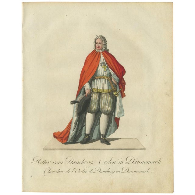 Schwan, Knight of the Order of Dannebrog, 1791, Print For Sale - Image 6 of 6
