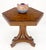 Fine Hexagon Burl Wood Top Tripod Carved Scroll Base Rope Edge Center Table MINT For Sale - Image 12 of 17