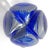 Mid 20th Century Vintage Murano Fratelli Toso Blue Sapphire Flowers Italian Art Glass Tall Sectioned Paperweight For Sale - Image 5 of 7