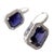 Pasquale Bruni 18k White Gold Iolite Diamond Earrings, Pair For Sale - Image 12 of 12