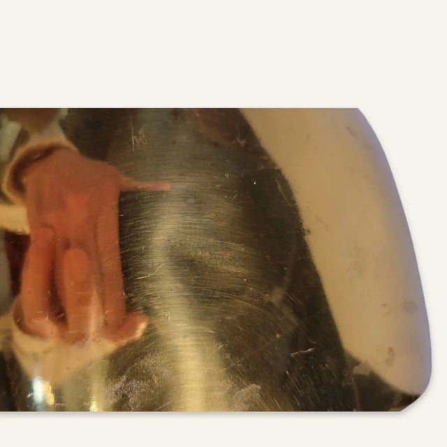 Metal Late 19th Century Heavy Gauge Brass Ewer For Sale - Image 7 of 10