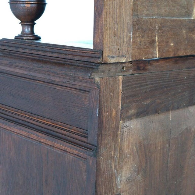 Antique Renaissance Revival Figural Carved Knight & Horse Oak Hunt Board C1890 For Sale - Image 18 of 18