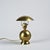 Metal Gilt Brass Table Lamps from Creation Mathias, France, 1970, Set of 2 For Sale - Image 7 of 9