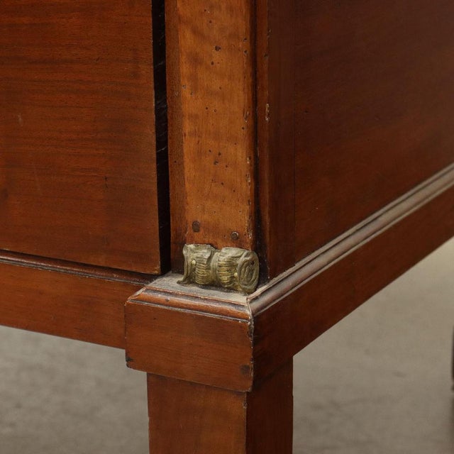 Restoration Chest of Drawers in Walnut For Sale - Image 5 of 11