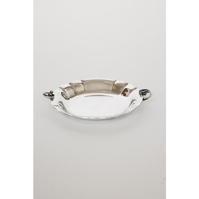 Vintage Danish Silver-Plated Serving Dish For Sale - Image 9 of 9