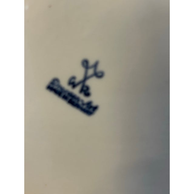 Large Estate Vintage Dresden Lace Orchrchrestra Piece For Sale In Portland, ME - Image 6 of 6