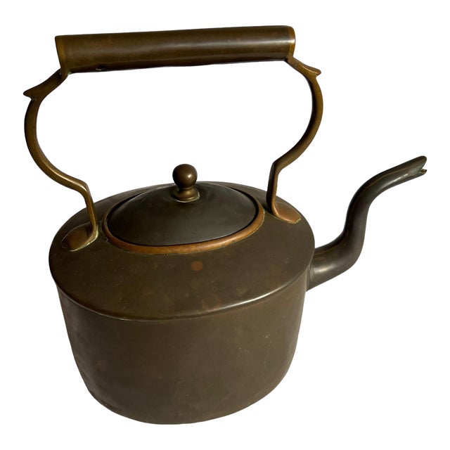 Antique Copper Water Kettle Chairish